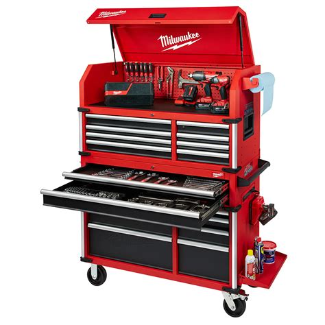 milwaukee high capacity steel storage tool cabinet|milwaukee tool chest lowest price.